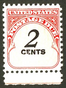 U.S. #J90 MINT NG NH MARGIN