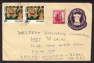 India to Racine WI Cover 