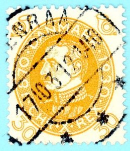 Denmark, Scott #217, Used