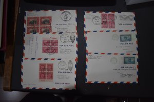 USA WHOLESALE LOT OF 1920'S FIRST DAY COVERS  FDC , 10 COVERS