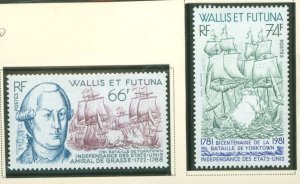 Wallis & Futuna Islands #274-5 Mint (NH) Single (Complete Set)