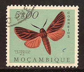 Mozambique  #  379  used .         A
