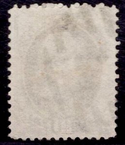 US Stamp #161 10c Brown Jefferson USED SCV $25