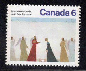 Canada Scott 650  MNH** Christmas Painting stamp