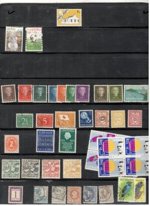 NETHERLANDS & COLONIES COLLECTION ON STOCK SHEET MINT/USED