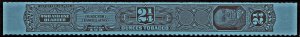 TG 1026a Series 123 2¼ Ounce Tobacco Strip Taxpaid Revenue Stamp (1953) NGAI/NH