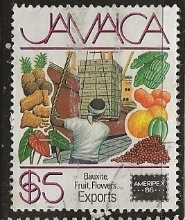 Jamaica == Scott # 628 - Used