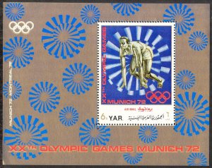 {Y121} Yemen 1971 Olympics Munich S/S MNH** Mi.:Bl.175 12,00Eur