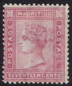 MAURITIUS 1879 QV 17C