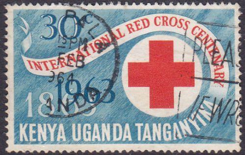 Kenya Uganda and Tanganyika 1963 SG205 Used