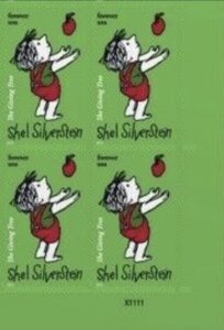 US Shel Silverstein NDC MNH. BR Plate Block of 4 stamps 2022. Ships After 15 Apr