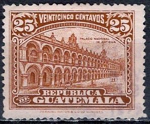 Guatemala; 1924; Sc. # 212; Used Single Stamp