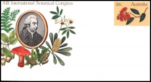 Australia Botanical Congress Postal Stationary Unused VF