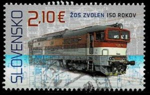 Slovakia 2022,#907 used 150th Anniversary of Zvolen Railway Workshops