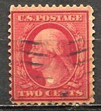 U.S.A.; 1908; Sc. # 332;  Used Wmk. 191 Single Stamp