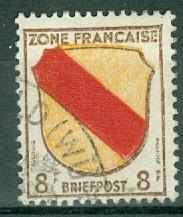 Germany - Allied Occupation - French Zone - Scott 4N4 