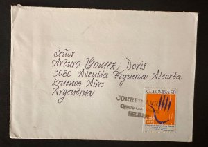 CM) 1998. COLOMBIA. PHILATELIC EXHIBITION. ENVELOPE SENT ARGENTINA. XF