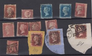 GB QV Collection Of 13 Fine Used BP9735