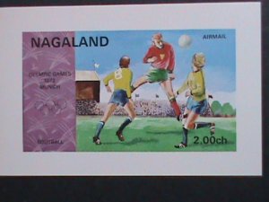 ​NAGALAND-1972 PROMOTION-OLYMPIC GAMES-MUNICH'72 -IMPERF MNH S/S VF-EST. $6