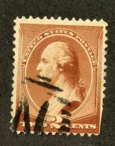 US 210 USED FANCY CANCEL BIN $3.00