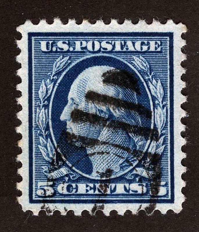 US Sc 504 Blue 5¢ p.11 Well Centered Lrg Margin GEM *PM