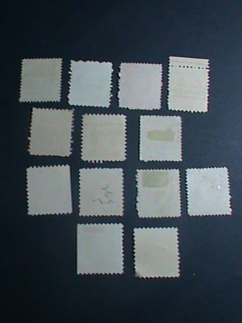 ​CUBA-1917-SC#264//279-13 OVER 100 YEARS OLD CUBA FAMOUS PERSONS USED STAMPS