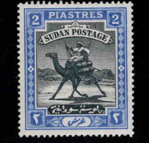 SUDAN Scott 14 MH* Camel Post wmk 71, 1898 CV $42.50