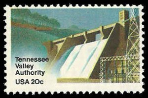 PCBstamps   US #2042 20c Tennessee Valley Authority,MNH, (4)