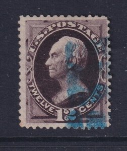 USA, Scott 162, used, blue cancel