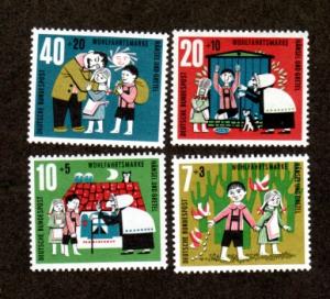 Germany B376-B379 Mint NH!