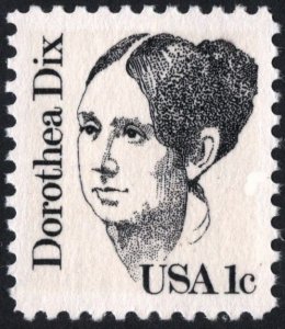 SC#1844 1¢ Great Americans: Dorothea Dix Single (1983) MNH