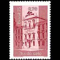 BRAZIL 1975 - Scott# 1402 Stamp Day Set of 1 LH