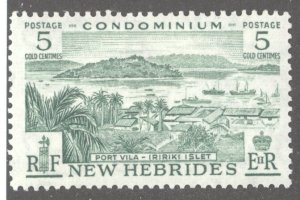 New Hebrides- British, Sc #82, MH