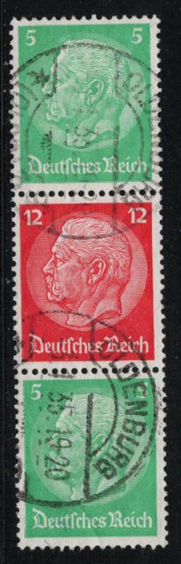 Germany Scott # 402 (2), 406, used, se-tenant, Mi # S107