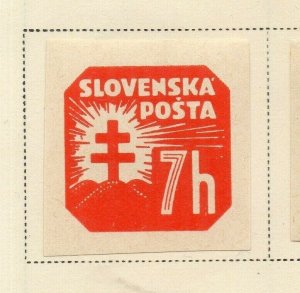 Czechoslovakia 1939 Early Issue Fine Mint Hinged 7h. NW-168115