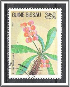 Guinea-Bissau #519 Local Flowers CTO