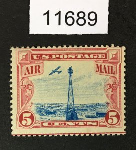 MOMEN: US STAMPS # C11 MINT OG LH LOT #11689