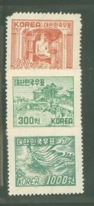 Korea #183-4/189 Unused