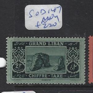 LEBANON (P1810B) POSTAGE DUE SG D 147   MOG