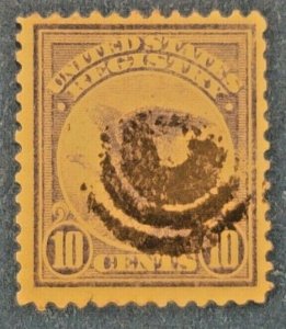 Scott#: F1 - EagleUS Registration Stamp 1911 10c Registry Used - Lot 6