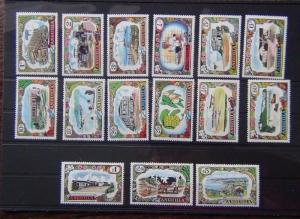 Anguilla 1970 set complete to $5 LMM