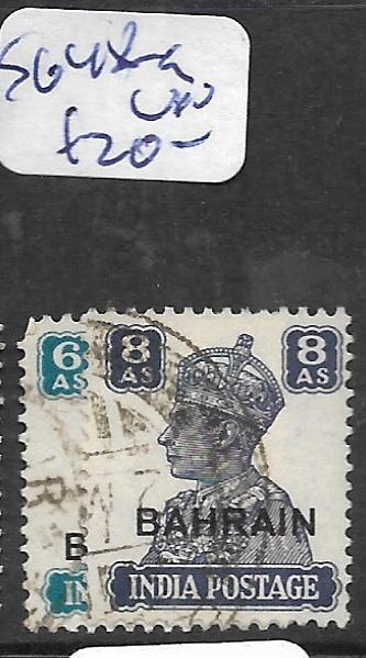 BAHRAIN (PP0802B) ON INDIA     KGVI  SG 48-9   VFU