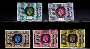 Great Britain Scott 810-814  stamp  set  MNH** gum