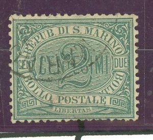 San Marino #1 Used Single