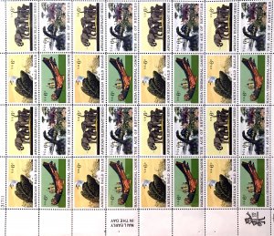 PCBstamps   US #1387/1390 Sheet $1.92(32x6c)Natural History, (31711),  MNH, (1)