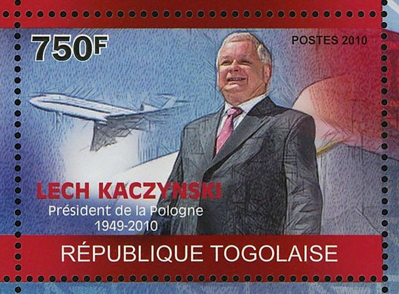 Lech Kaczynski Stamp Pope John Paul II Maria Kaczynska S/S MNH #3544-3547