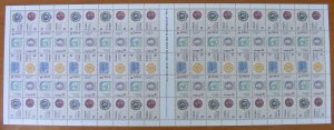 Australia 1990 41c First Adhesive Postage Stamp full sheet of 100 MUH**