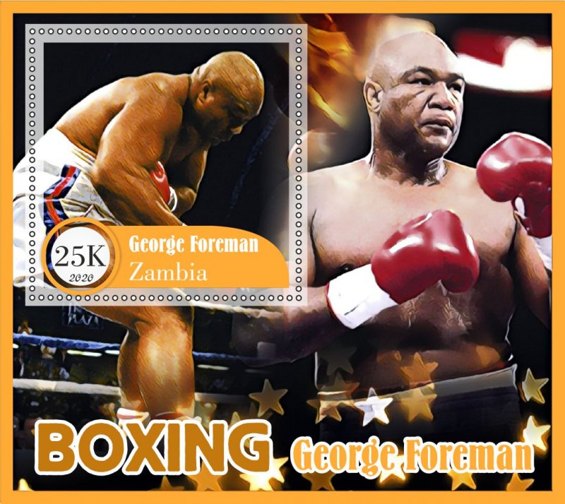 Stamps. Boxing   6 sheets perf Zambia MNH **