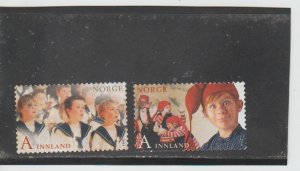 Norway  Scott#  1754-1755  Used  (2014 Christmas)