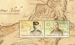 COLOR PRINTED CHRISTMAS ISLAND 2011-2020 STAMP ALBUM PAGES (55 illustr. pages)